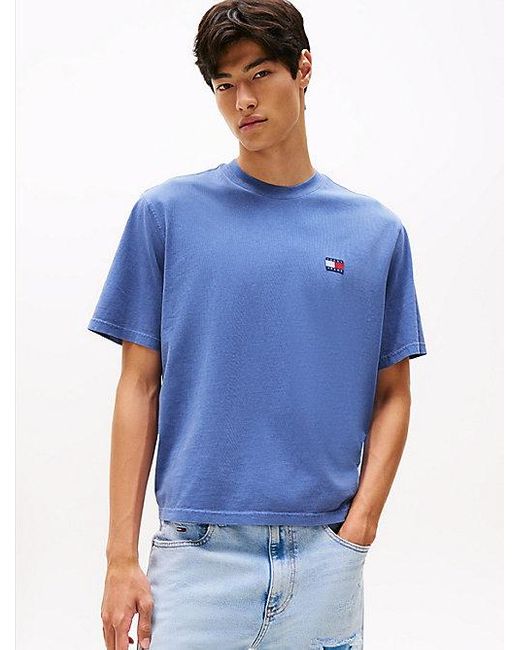 Tommy Hilfiger Classic 90S T-Shirt Mit Rückenlogo in Blue für Herren
