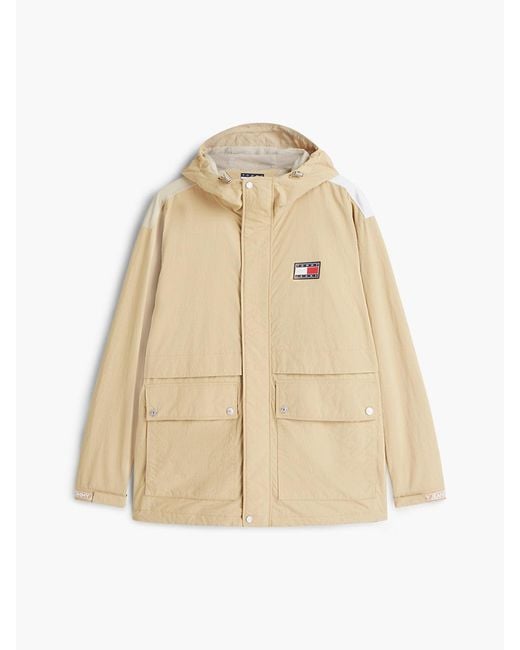 Tommy Hilfiger Natural Logo Regatta Relaxed Ripstop Windbreaker for men