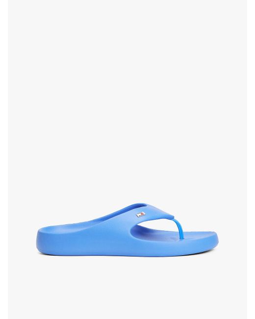 Tongs À Drapeau En Émail Tommy Hilfiger en coloris Blue