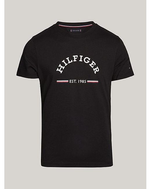 Tommy Hilfiger Slim Fit T-Shirt mit Logo in Black für Herren