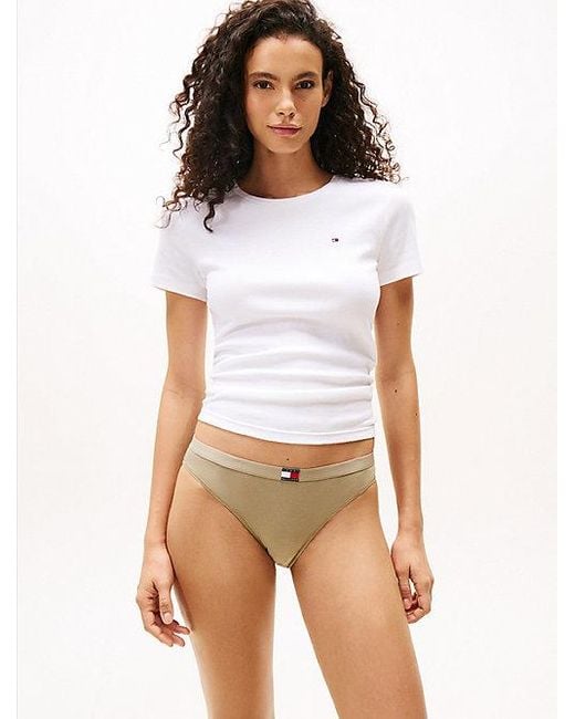 Tommy Hilfiger Set Van 3 Slips Met Heritage-Logo in het Gray