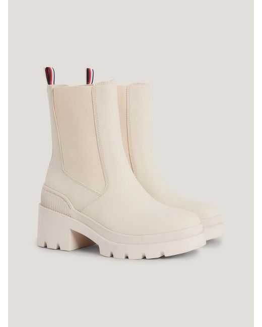 Bottes Mi-mollet Femme à Talons Carrés - Marque Allegra K - Noir - Neuves Avec Boîte