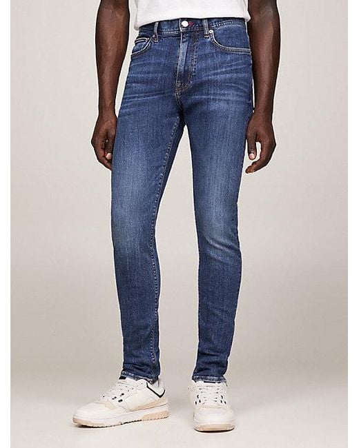 Vaqueros TH Flex Layton ajustados Tommy Hilfiger de hombre de color Azul Lyst