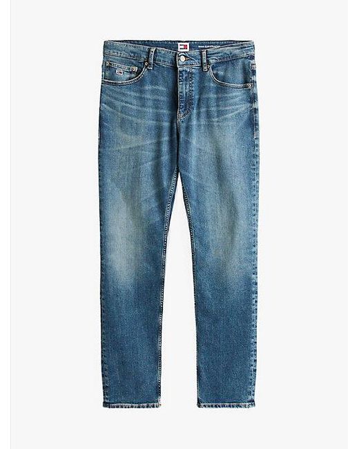Vaqueros Ryan Rectos Ajustados Y Desteñidos Tommy Hilfiger de hombre de color Blue