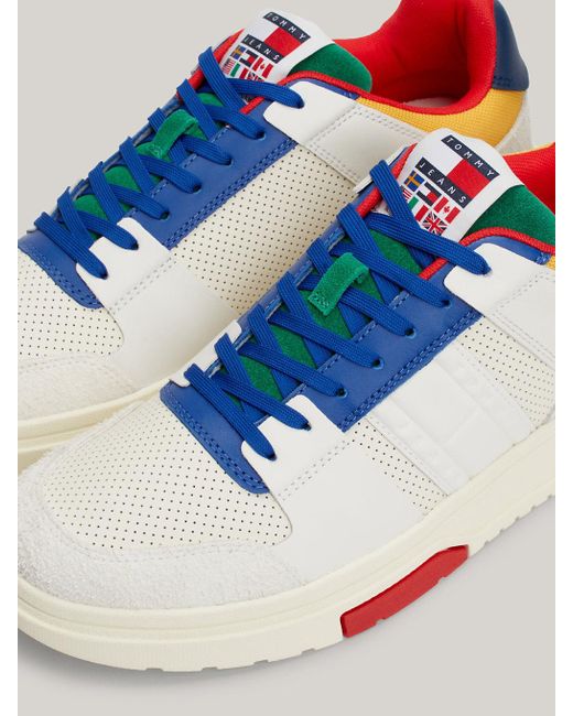 Tommy Hilfiger Metallic Tommy Jeans International Games The Brooklyn Suede Trainers for men