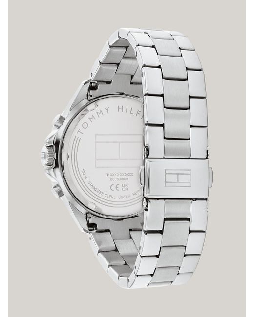 Tommy Hilfiger White Dial Stainless Steel Bracelet Watch