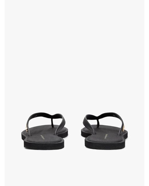 Tommy Hilfiger White Chic Th Monogram Flip-flops