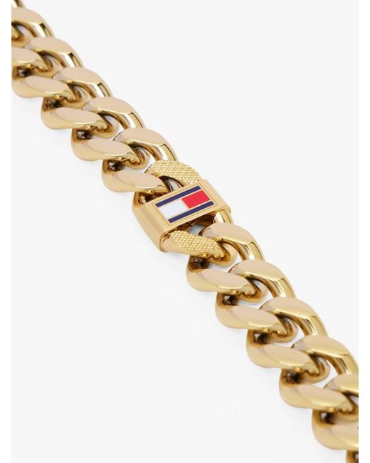 Collier À Maillons Plaqué Or Tommy Hilfiger pour homme en coloris Metallic