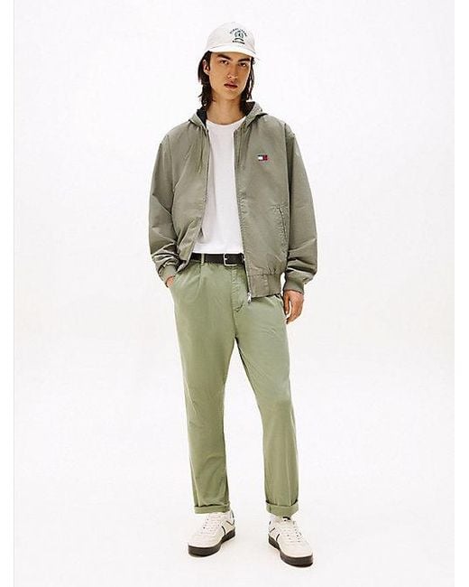Tommy Hilfiger Isaac Regular Broek Van Twill in het Green voor heren