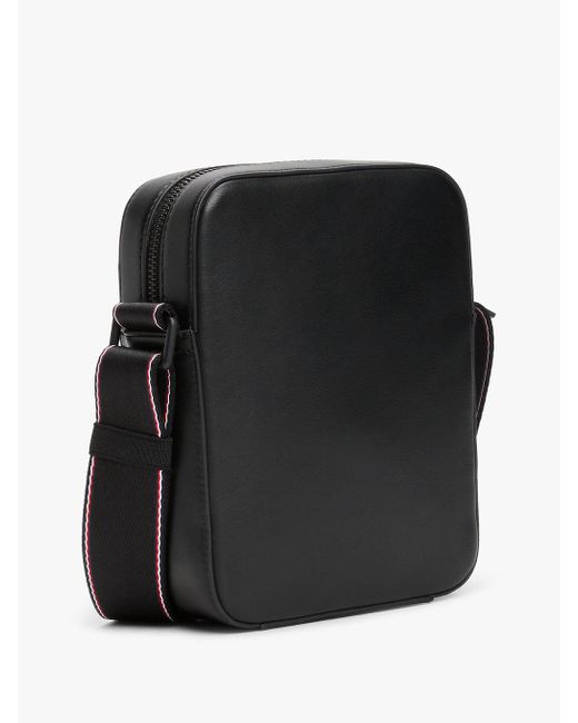 Tommy Hilfiger Black Th Business Corporate Reporter Bag for men