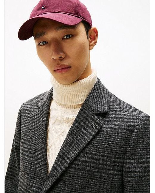 Tommy Hilfiger Smart Casual Mantel Mit Prince Of Wales-Karo in Gray für Herren