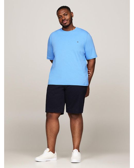 Tommy Hilfiger Blue Plus Crew Neck Regular Fit T-shirt for men