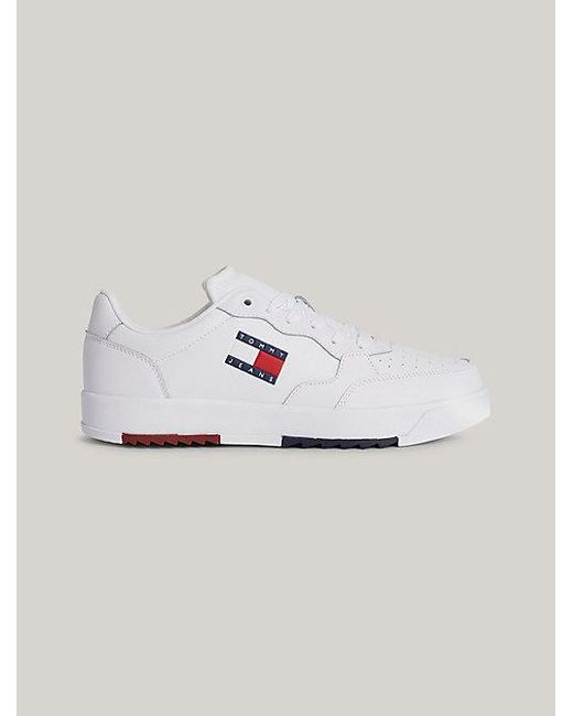 Tommy Hilfiger Essential Retro-Sneaker mit Logo in White für Herren