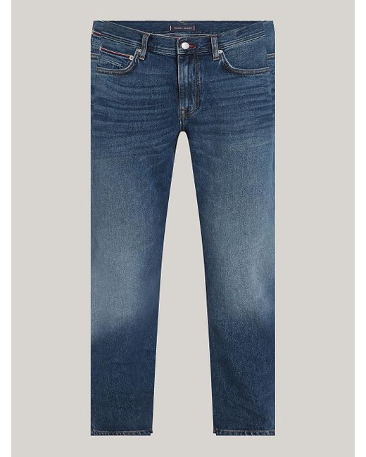 Tommy Hilfiger Blue Mercer Regular Straight Leg Jeans for men