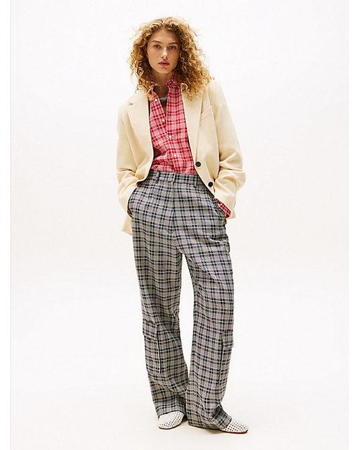 Tommy Hilfiger The Runway Collection Oversized Cargobroek in het Multicolor