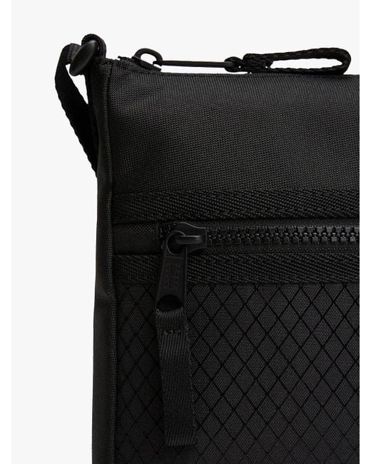 Pochette A Tracolla Con Trama A Rombi di Tommy Hilfiger in Black da Uomo