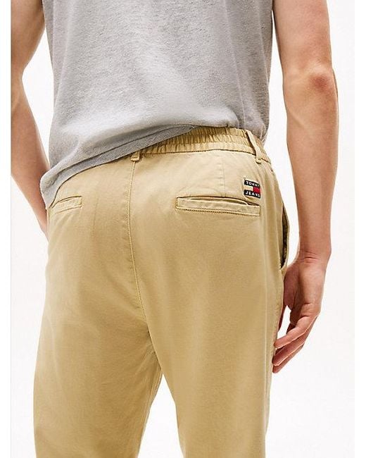 Tommy Hilfiger Isaac Regular Broek Van Twill in het Blue voor heren