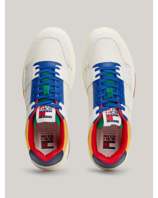 Tommy Hilfiger Metallic Tommy Jeans International Games The Brooklyn Suede Trainers for men