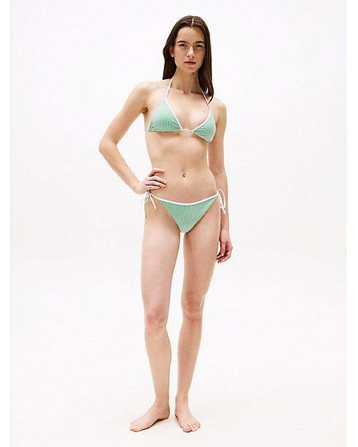 Parte Superior De Bikini De Triángulo Tommy Hilfiger de color Multicolor
