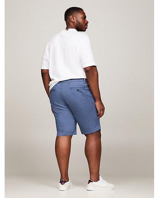 Tommy Hilfiger Plus Brooklyn Straight Leg Regular Fit Shorts in Blue für Herren