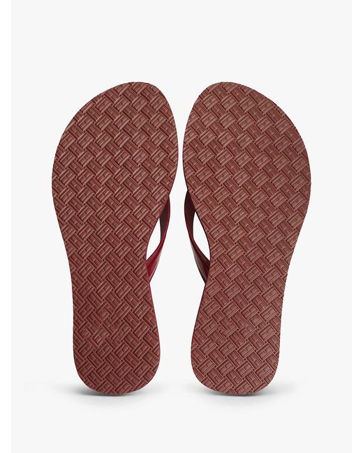 Tommy Hilfiger Multicolor Th Monogram Flip-Flops
