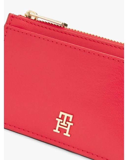 Tommy Hilfiger Hilfiger Icon Zip Credit Card Holder