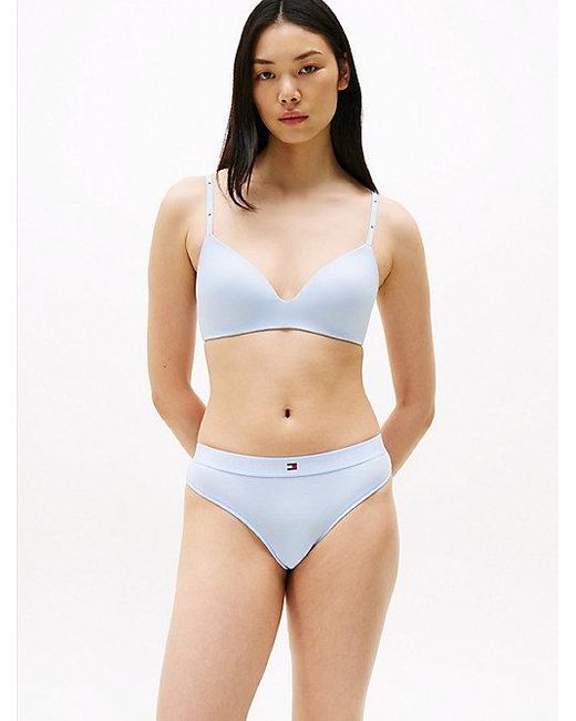 Tommy Hilfiger Blue Original String Mit Logo Auf Dem Taillenbund