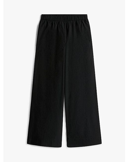Pantalón Amplio De Popelín Tommy Hilfiger de color White