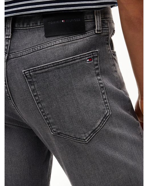 Tommy Hilfiger Green Bleecker Whiskered Slim Jeans for men