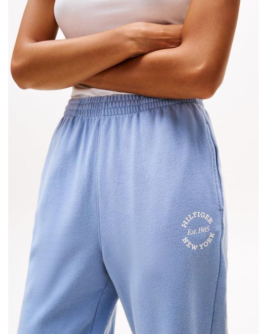 Tommy Hilfiger Blue Relaxed Logo Lounge Joggers