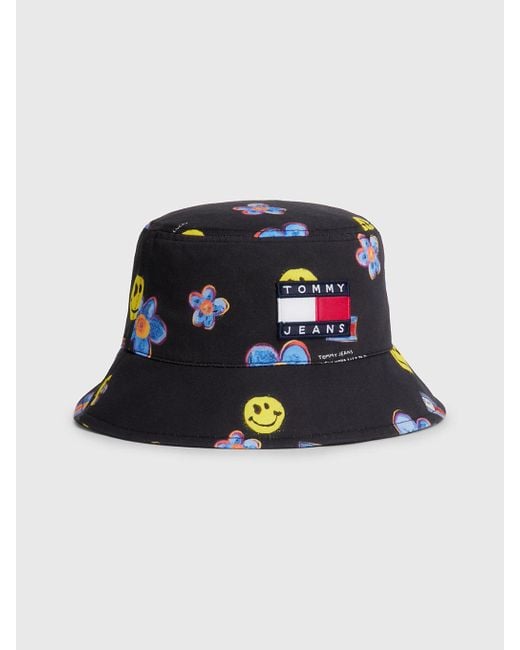 Tommy Hilfiger Blue Tommy Jeans X Smiley® Reversible Bucket Hat