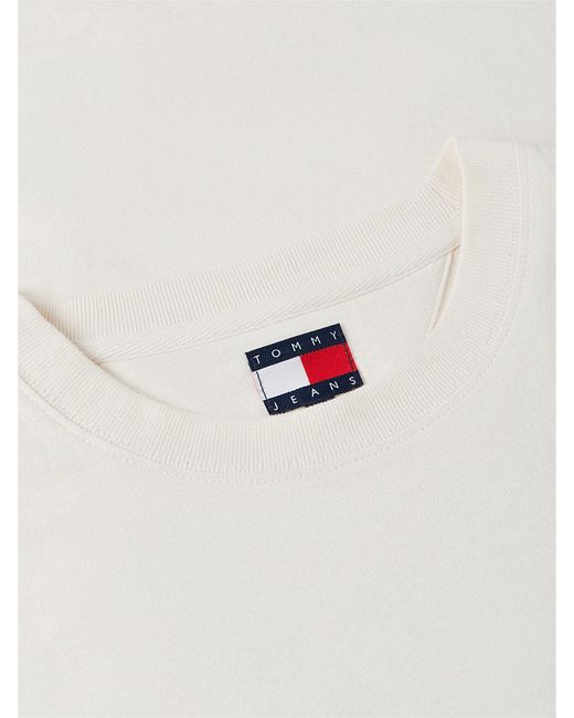 Tommy Hilfiger White Back Graphic Relaxed Jersey T-Shirt for men