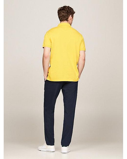 Tommy Hilfiger 1985 Collection Regular Fit Poloshirt in Yellow für Herren
