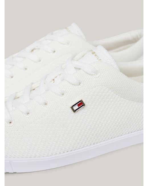 Tommy Hilfiger Multicolor Essential Lace-up Knit Trainers