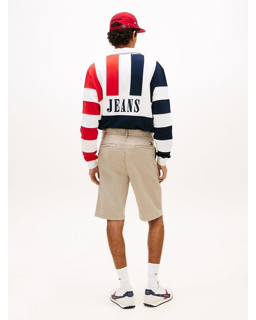 Tommy Hilfiger Blue Otis Twill Chino Shorts for men