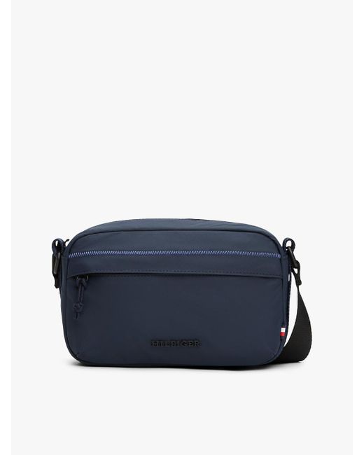 Borsa Reporter Con Logo di Tommy Hilfiger in Blue da Uomo