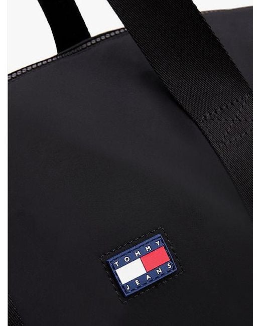 Bolsa De Deporte Con Logo Tommy Hilfiger de hombre de color Black