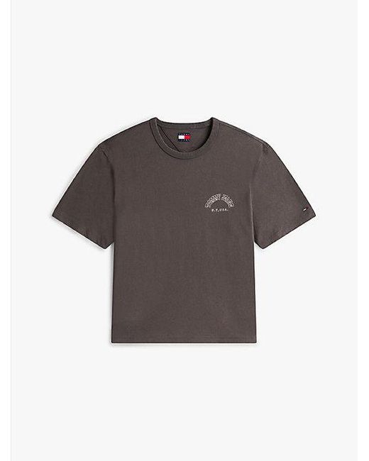 Tommy Hilfiger 90S Western T-Shirt Met Ruglogo in het Gray voor heren