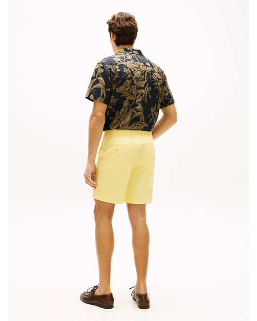 Tommy Hilfiger Metallic Dover Twill Regular Fit Chino Shorts for men