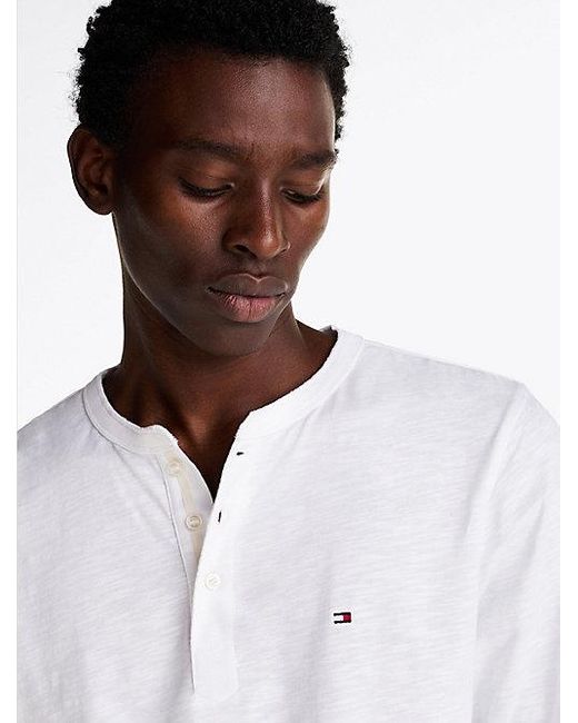 Camiseta hombre cuello henley new arrivals