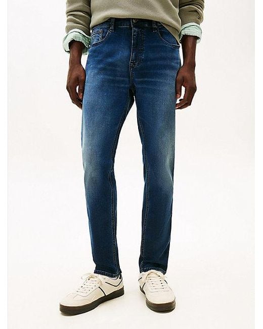 Tommy Hilfiger Austin Jeans Met Fading En Slim Tapered Fit in het Multicolor voor heren
