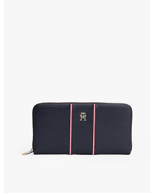 Cartera Hilfiger Icon Con Cremallera Tommy Hilfiger de color Blue