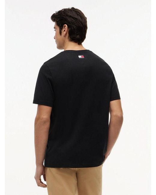Tommy Hilfiger Black Th X Cadillac Formula 1® Team Miami T-shirt for men