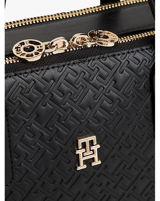 Tommy Hilfiger Hilfiger Icon Laptoptas Met Logo in het Black