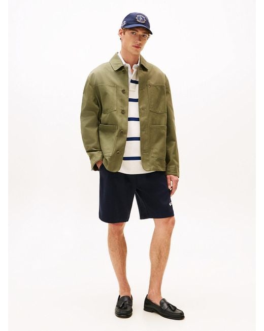 Veste De Travail Déperlante Tommy Hilfiger pour homme en coloris Green