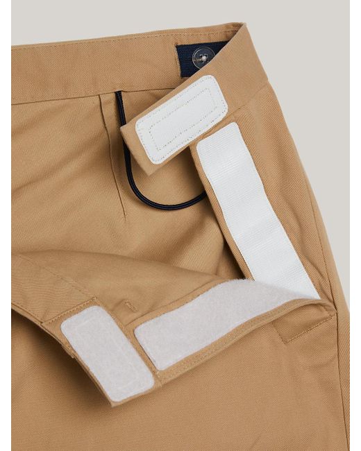 Tommy Hilfiger Natural Adaptive 1985 Collection Denton Pima Straight Chinos for men