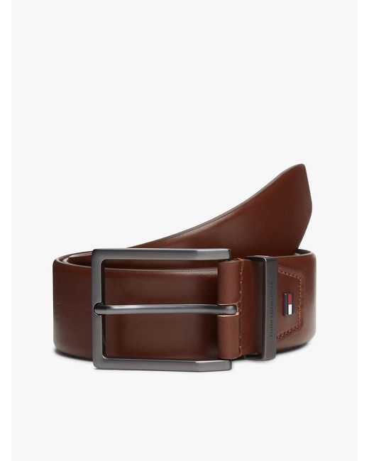 Cintura di Tommy Hilfiger in Brown da Uomo
