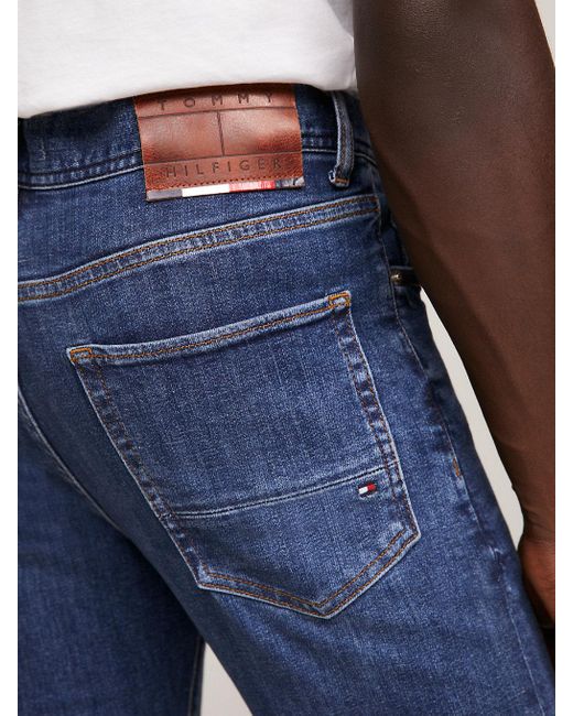 Tommy Hilfiger Blue Th Flex Layton Extra Slim Fit Jeans for men