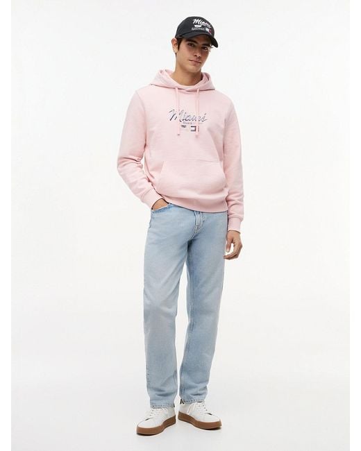 Tommy Hilfiger Pink Th X Cadillac Formula 1 Team Miami Hoody for men