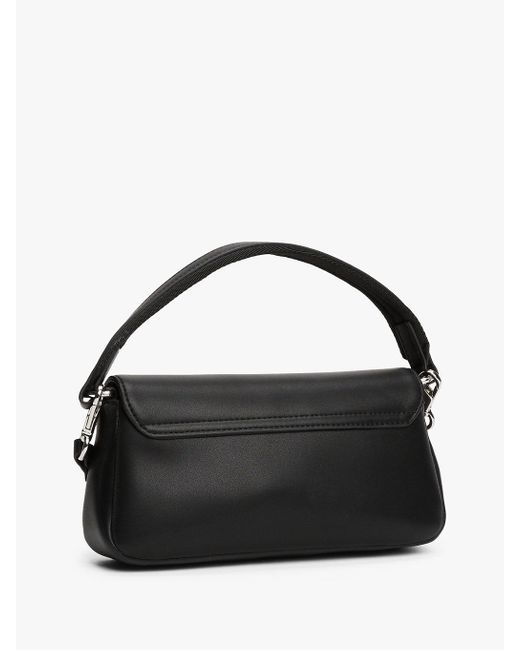 Borsa A Tracolla Con Patta E Manico di Tommy Hilfiger in Black